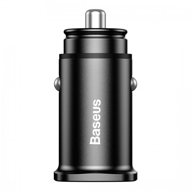 Зарядно устройство Baseus Square Car Charger 2xUSB QC3.0 5A 30W