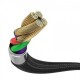Кабел Baseus Star Ring 4in1 WiFi+Lit+Type C+Micro 1.2m