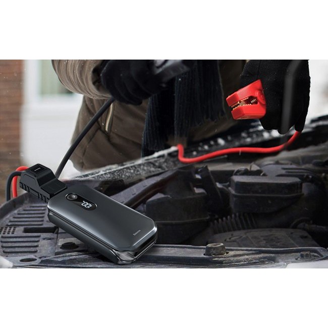 Аксесоар за кола Baseus Super Energy Car Jump Starter 12000mAh външна батерия за акумулатор