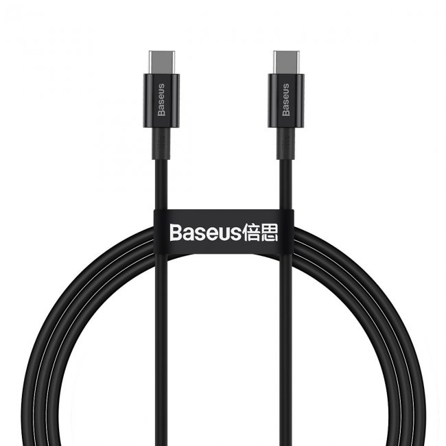 Кабел Baseus Superior Series Cable USB-C to USB-C, 100W - 1m