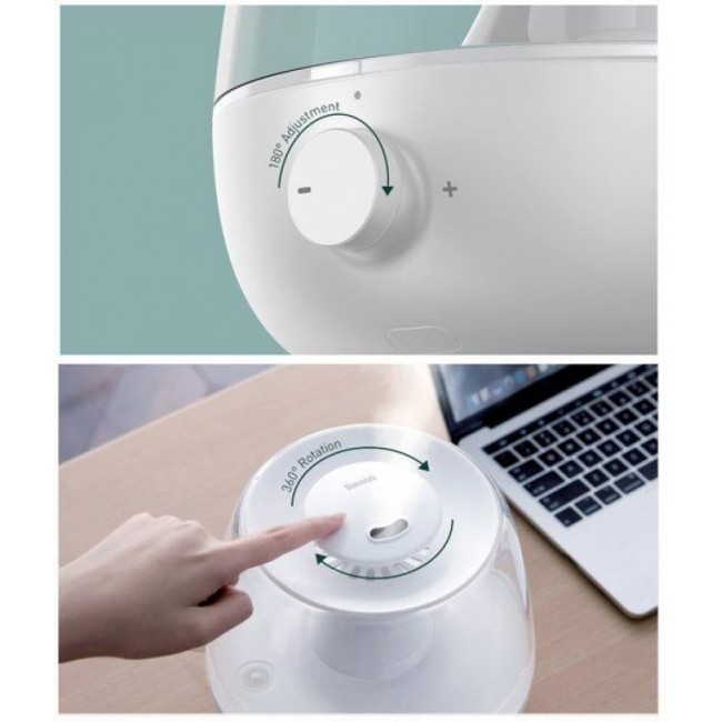 Овлажнител Baseus Surge 2.4L desktop humidifier Овлажнител за въздух DHYN-A02