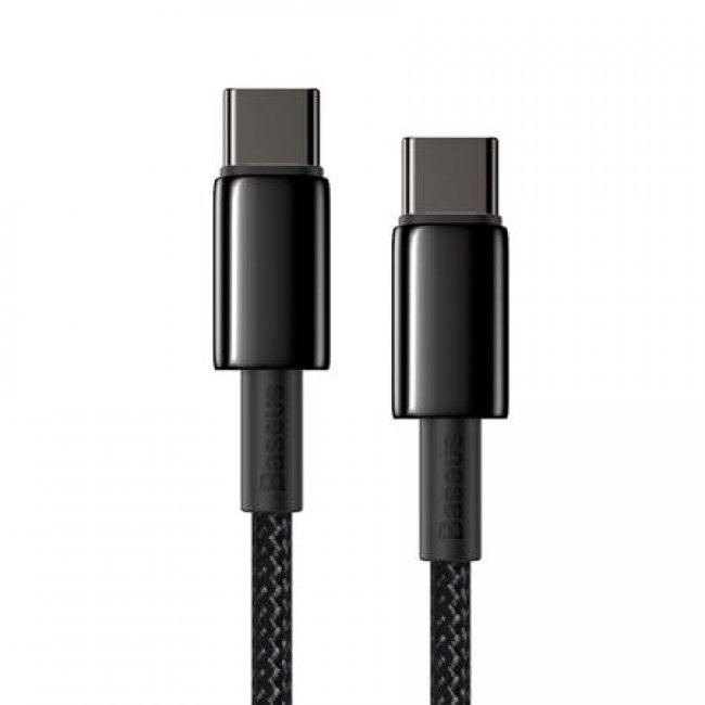 Кабел Baseus Tungsten Gold Cable Type-C to Type-C 100W 1m