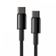 Кабел Baseus Tungsten Gold Cable Type-C to Type-C 100W 1m