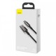 Кабел Baseus Tungsten Gold Cable USB to Type-C, 66W, 1m