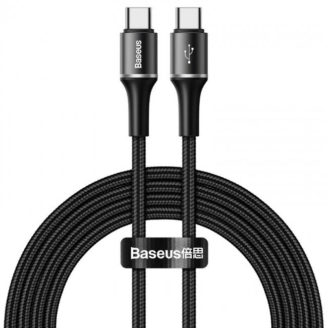 Кабел Baseus USB-C към USB-C кабел PD2.0 60W3A 2m