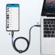 Кабел Baseus USB-C към USB-C кабел PD2.0 60W3A 2m
