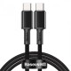 Кабел Baseus USB-C to USB-C Cable Baseus High Density Braided, 100W, 2m