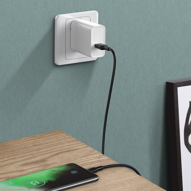 Кабел Baseus White Series VOOC USB-C 5A 2m
