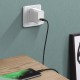 Кабел Baseus White Series VOOC USB-C 5A 2m
