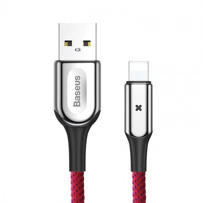 Кабел Baseus X-shaped IP Cable with LED X-type 1m 2.4A