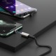 Кабел Baseus Zinc Magnetic Cable USB-C + micro USB + Lightning 2A Black