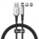 Кабел Baseus Zinc Magnetic Cable USB-C + micro USB + Lightning 2A Black