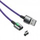 Кабел Baseus Zinc Magnetic Fast&Simple IP 2.4A 1m - ЛИЛАВ - PURPLE