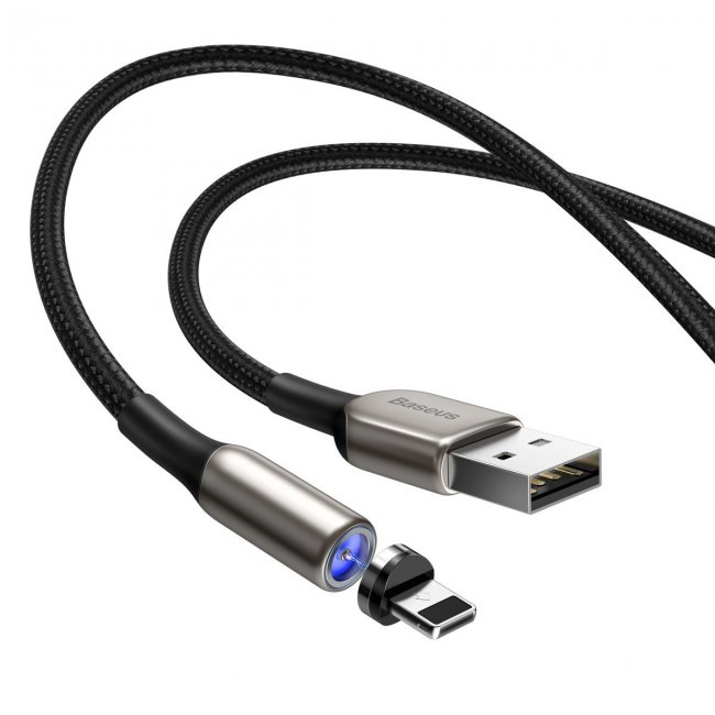 Кабел Baseus Zinc Magnetic IP 2A 1m