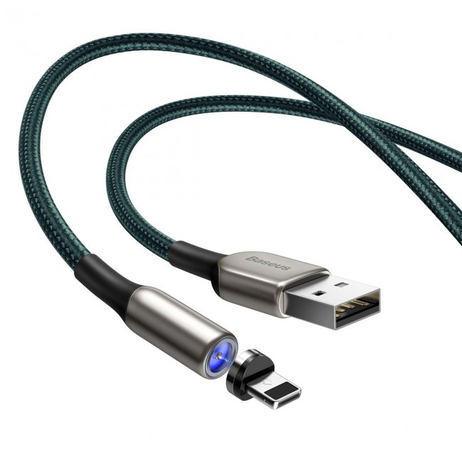 Кабел Baseus Zinc Magnetic IP 2A 1m