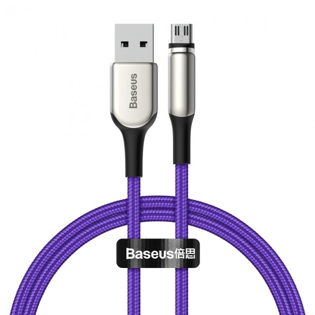 Кабел Baseus Zinc Magnetic micro USB 2A 1m
