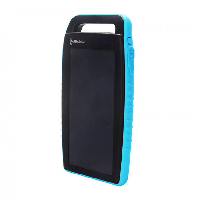 Външна Батерия POWER BANK BigBlue SL-CP001 Portable Solar Battery Charger 10000mAh Водоустойчиво преносимо соларно зарядно