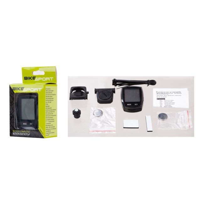Аксесоар за велосипед Bikesport Велокомпютър YS 589C
