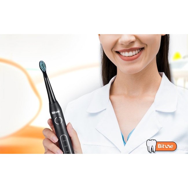 Електрическа четки за зъби Bitvae D2 - Звукова четка за зъби с комплект накрайници и несесер