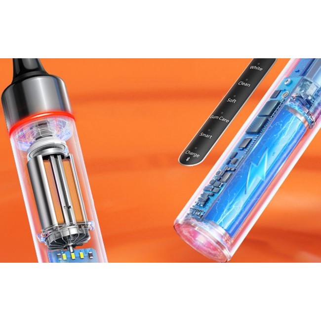 Електрическа четки за зъби Bitvae S2+HD2 - Звукова четка за зъби с комплект накрайници и несесер