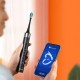 Електрическа четки за зъби Bitvae S2+HD2 - Звукова четка за зъби с комплект накрайници и несесер
