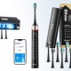 Електрическа четки за зъби Bitvae S2+HD2 - Звукова четка за зъби с комплект накрайници и несесер