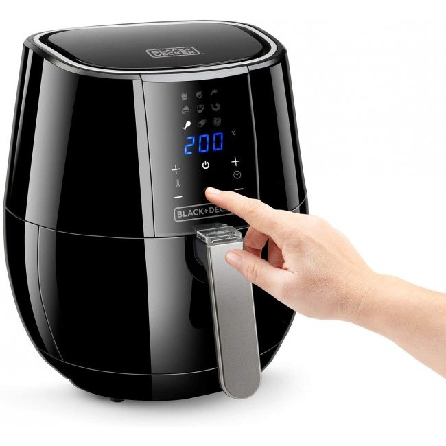 Airfryer BLACK + DECKER BX AF3500E Digital Hot Air Fryer 1500W