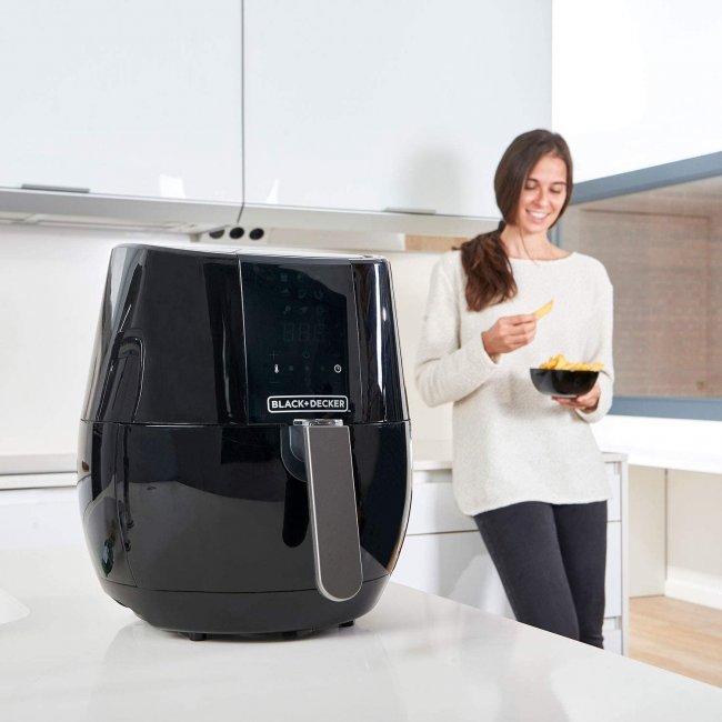 Airfryer BLACK + DECKER BX AF3500E Digital Hot Air Fryer 1500W