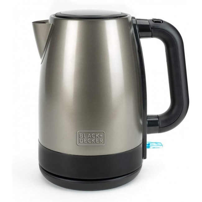 Електрическа кана BLACK + DECKER BXKE2201E Kettle, 2200, Stainless Steel