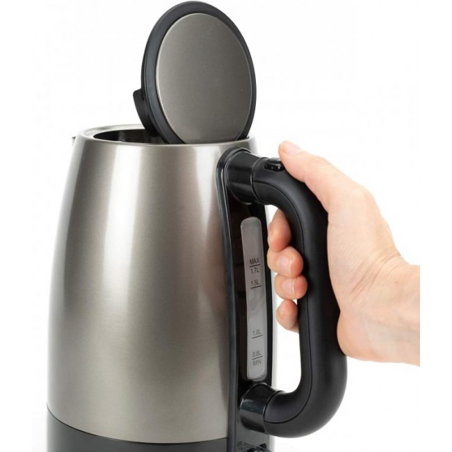 Електрическа кана BLACK + DECKER BXKE2201E Kettle, 2200, Stainless Steel