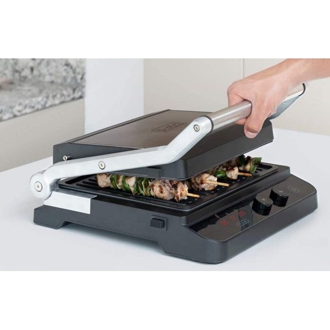 Скара/Грил BLACK + DECKER Contact Grill BXGR2000E 2000W