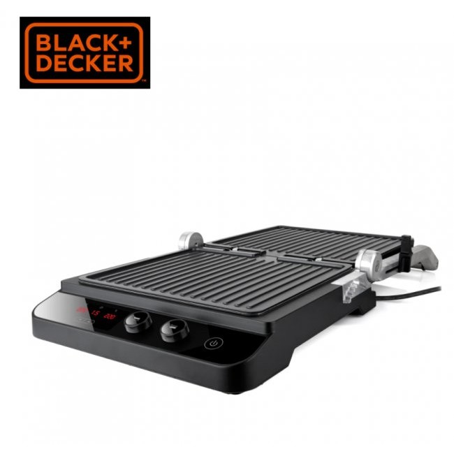 Скара/Грил BLACK + DECKER Contact Grill BXGR2000E 2000W