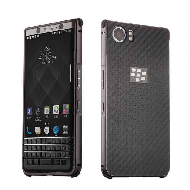Калъф за мобилен телефон BlackBerry Keyone Carbon