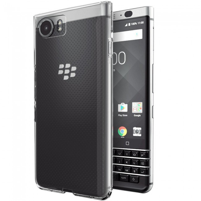 Калъф за мобилен телефон BlackBerry KeyOne Silicon Clear Case