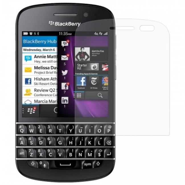 Стъклен Протектор за мобилен телефон BlackBerry Q10