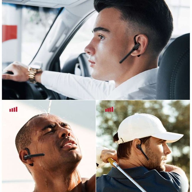 Bluetooth Handsfree слушалка BlitzWolf Earpiece Bluetooth 5.0  AA-BN1