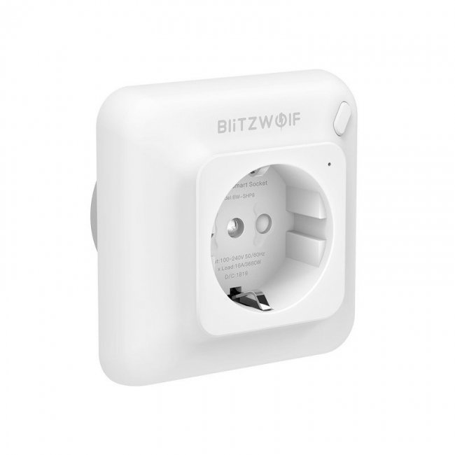 Смарт контакт, разклонител BlitzWolf Smart Plug контакт