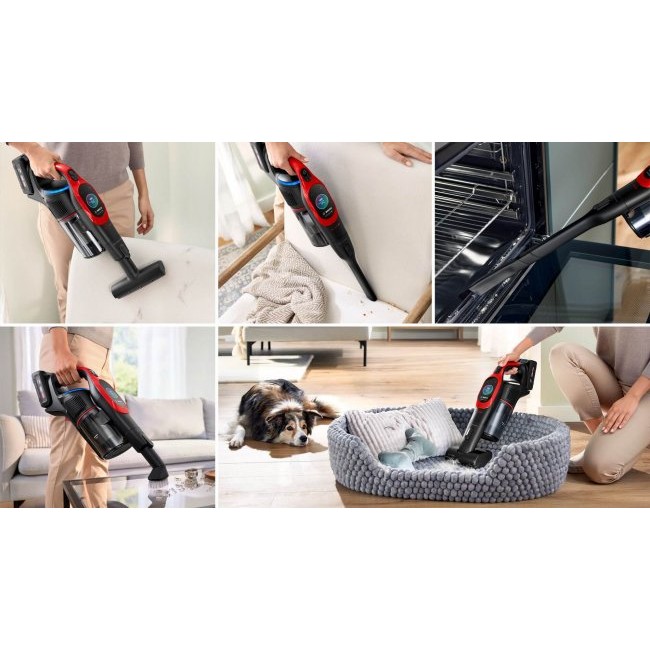 Вертикална прахосмукачка Bosch BCS1041PET Unlimited 10 ProAnimal