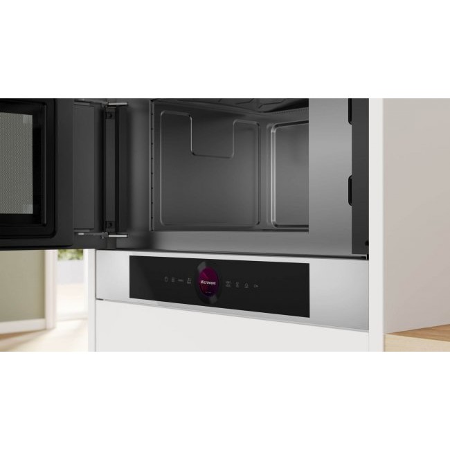 Микровълнова фурна за вграждане Bosch BFL7221W1