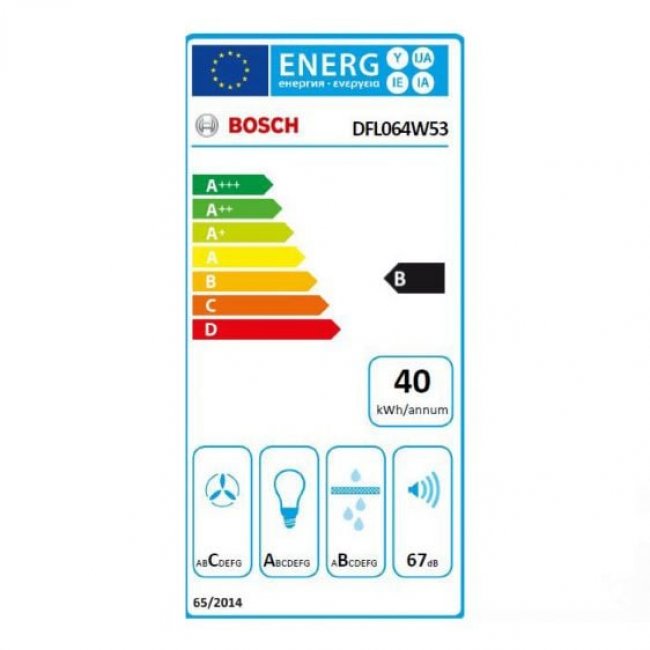 Абсорбатор Bosch DFL064W53