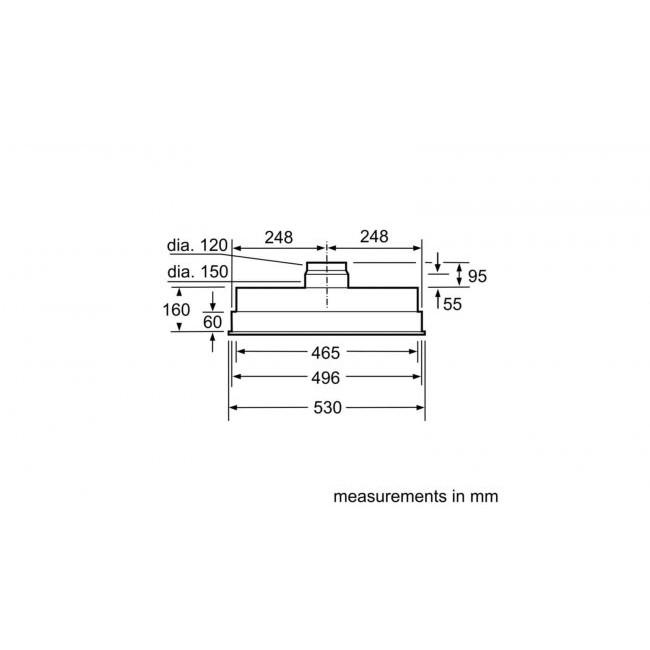 Абсорбатор Bosch DHL555BL