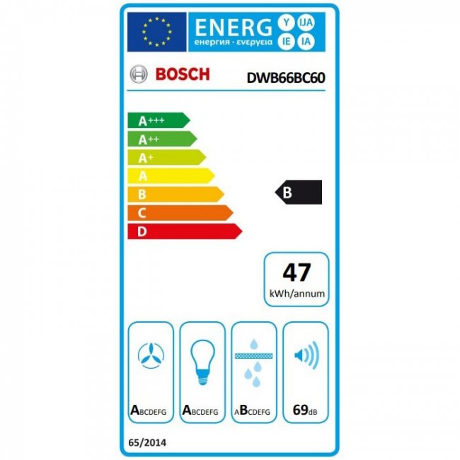 Абсорбатор Bosch DWB66BC60