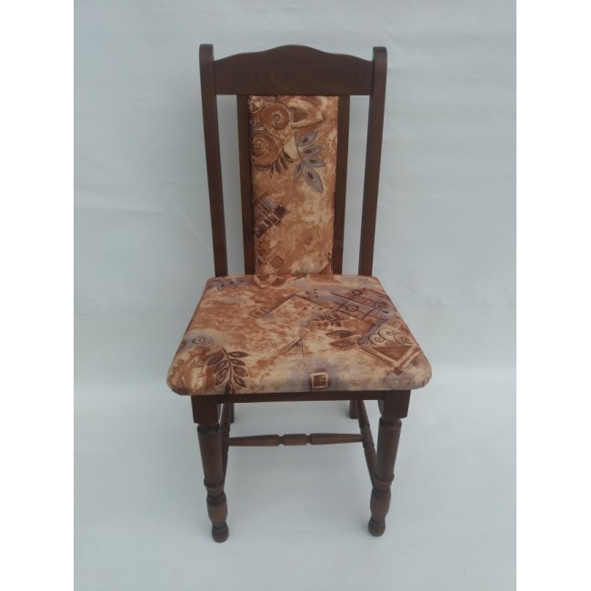 Трапезен стол Братя Коцеви Люси 2 орех