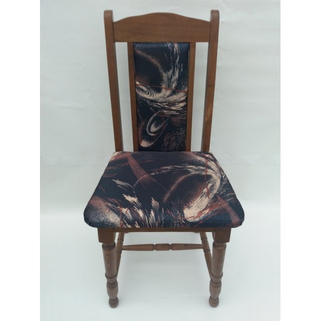 Трапезен стол Братя Коцеви Люси 2 тъмен