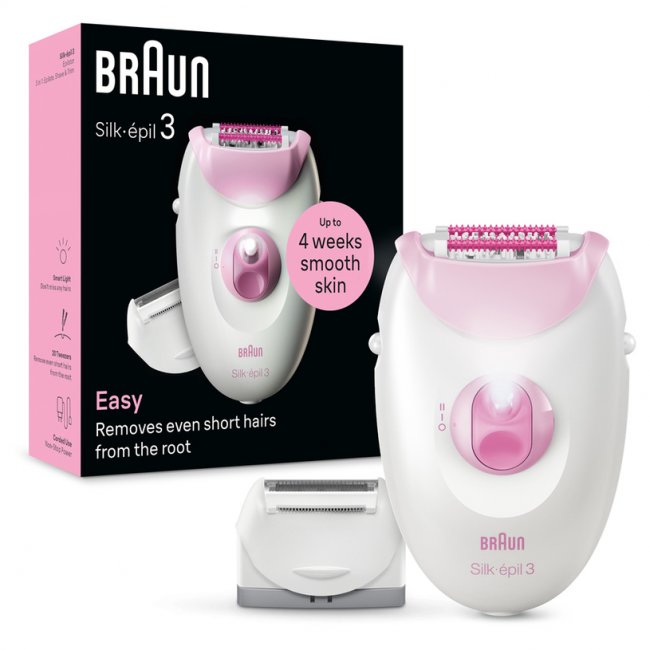 Епилатор Braun Silk-epil 3 3-031