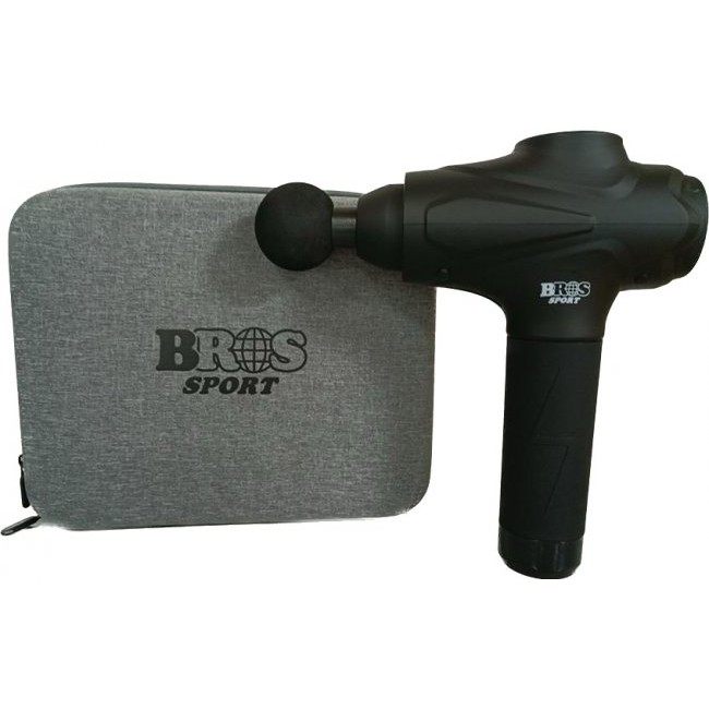 Масажен пистолет Bros Sport Massage gun  BR-11 - ЧЕРЕН -- BLACK