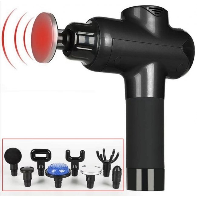 Масажор Bros Sport Massage Gun Heated 2021 - Подгряващ масажен пистолет