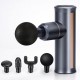 Масажен пистолет Bros Sport Massage Gun Mini 002 - СИВ/ЗЛАТЕН -- GREY/GOLD