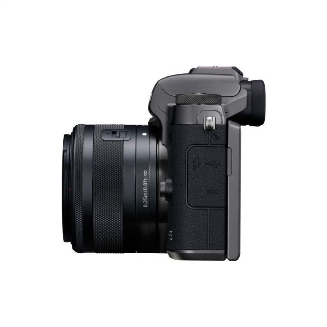 Фотоапарат Canon EOS M5 + обектив Canon EF-M 15-45mm IS STM