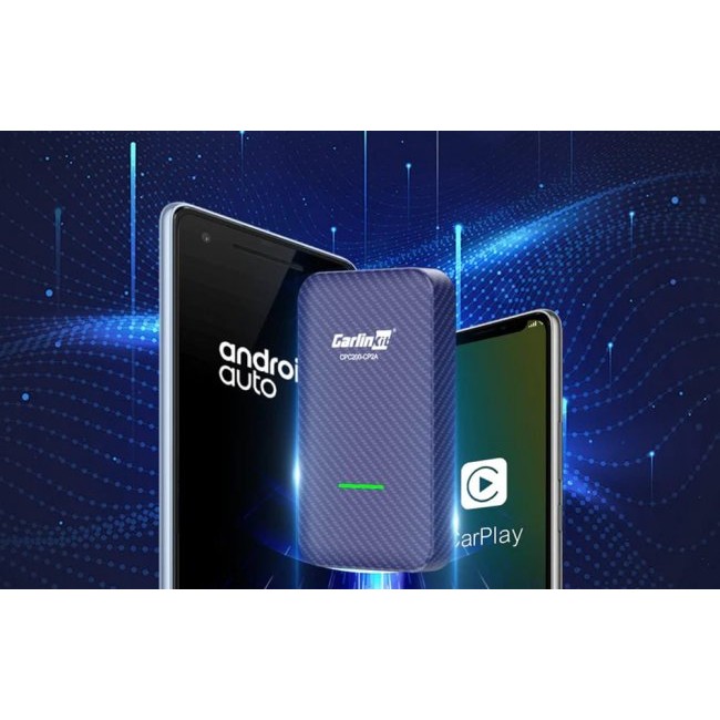 Зарядно устройство Carlinkit CP2A - Безжичен адаптер за кола